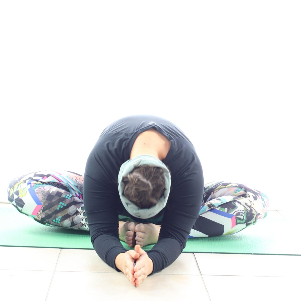 Loetitia dans badakonasana